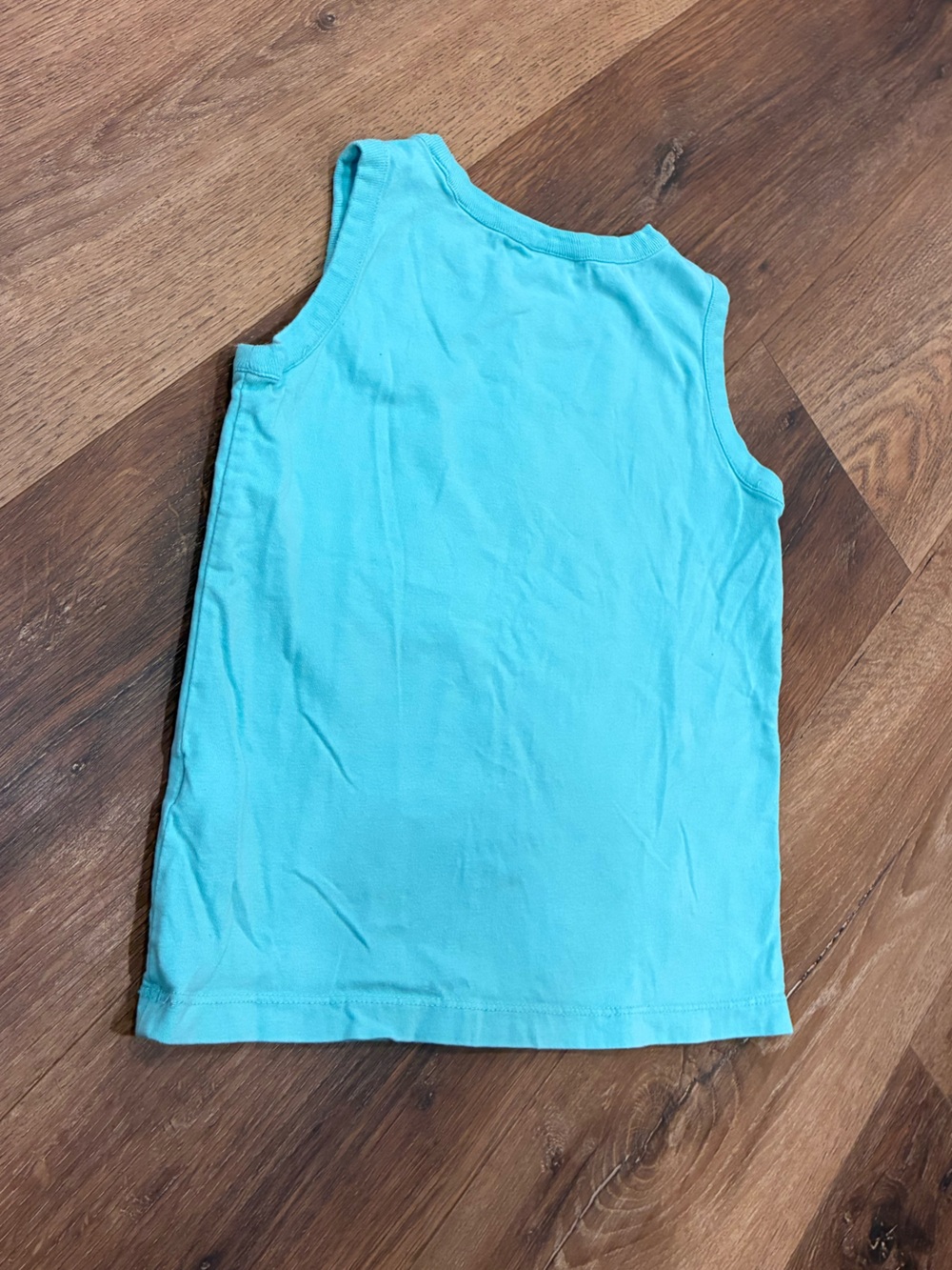 Hanna Andersson Blue Rainbow Summer Play Shirt Top 8 Girl - Picture 6 of 10